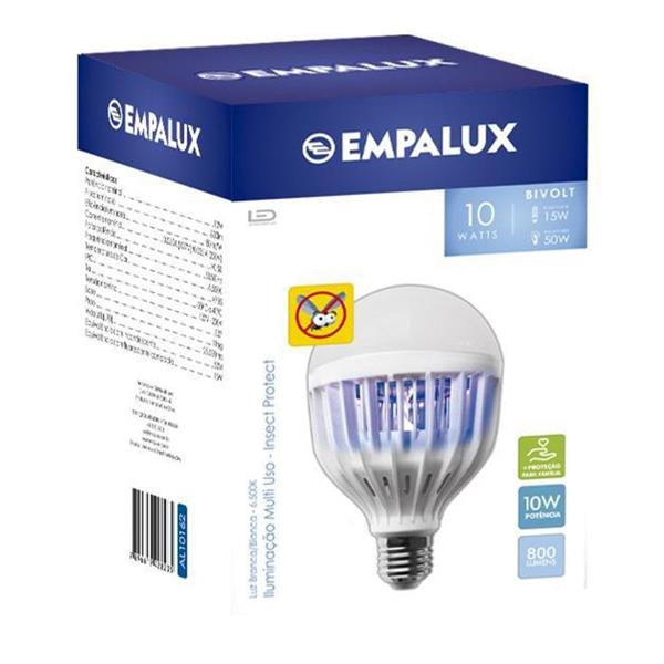 Lâmpada Led Empalux 10W Anti Inseto